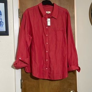 🌟Anthropologie top🌟--washed once!